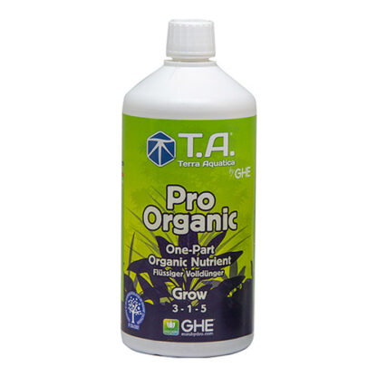 pro organic grow ghe fertilizzante liquido