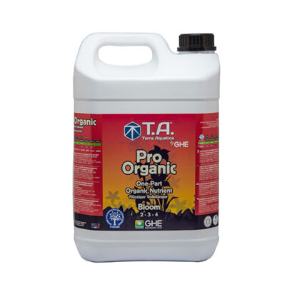 pro organic bloom terra aquatica ghe 5 litri stimolante fioritura crescita e fruttificazione organico